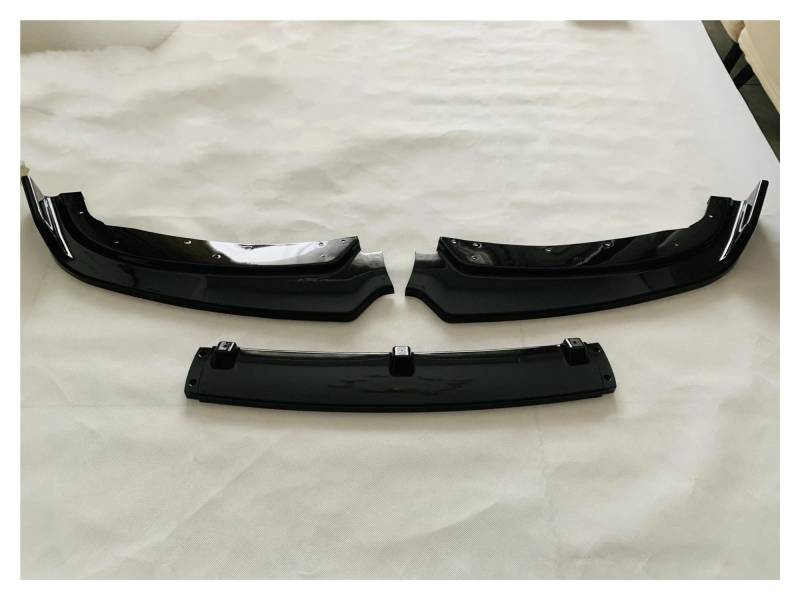 Frontspoiler Für 3er F30 F35 2013-2019 Auto Frontstoßstange Splitter Lip Body Kit Spoiler Splitter ABS Stoßstange Canard Lippenschutz Abdeckung Spoilerlippe(Glossy Black 12-15) von ODKBFG