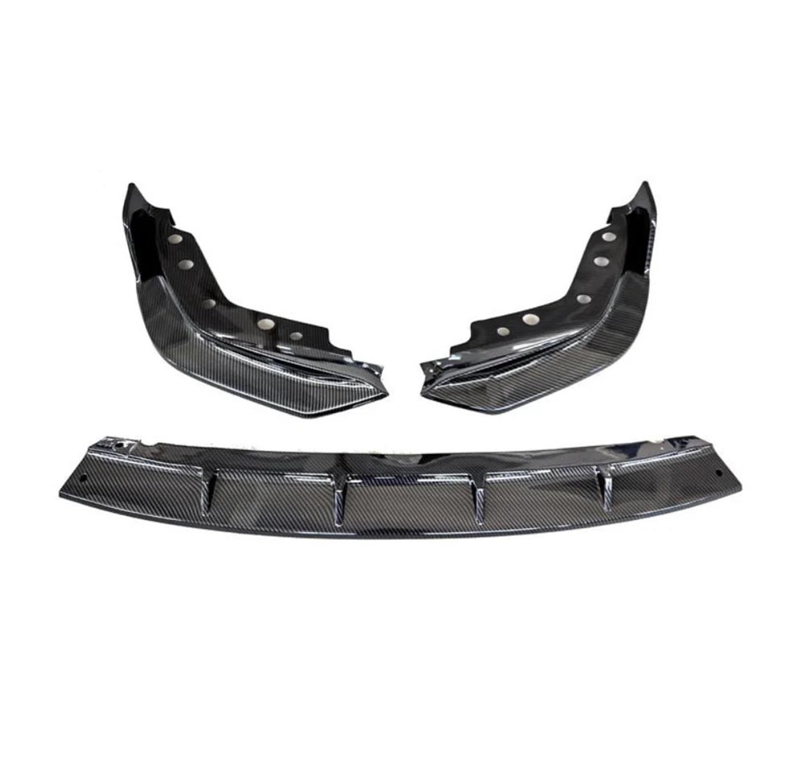 Frontspoiler Für 3er G20 G28 2020 2021 2022 Frontspoilerlippe Spoiler Splitter Frontspoilerlippe FD Autospoiler Spoilerlippe(Carbon Look) von ODKBFG