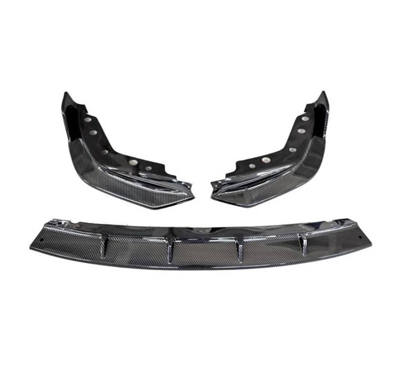 Frontspoiler Für 3er G20 G28 2020 2021 2022 Frontspoilerlippe Spoiler Splitter Frontspoilerlippe FD Autospoiler Spoilerlippe(Carbon Look) von ODKBFG