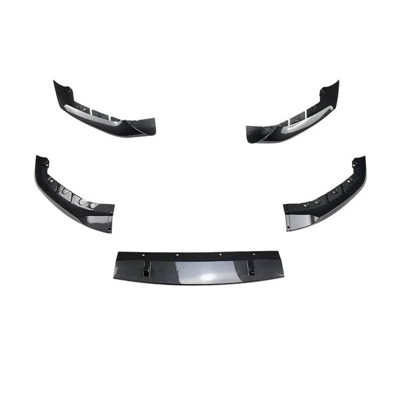 Frontspoiler Für 5 Series 525i 530i 2017 2018 2019 2020 Guard Body Kit G30 G31 Sport Frontschürze Lippe Spoiler Splitter Diffusor Abdeckung Spoilerlippe(Carbon Look AB) von ODKBFG