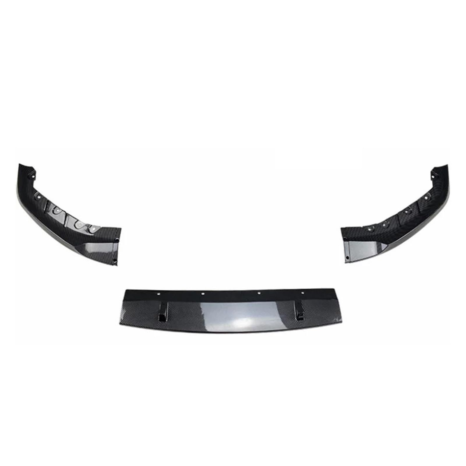 Frontspoiler Für 5 Series 525i 530i 2017 2018 2019 2020 Guard Body Kit G30 G31 Sport Frontschürze Lippe Spoiler Splitter Diffusor Abdeckung Spoilerlippe(Carbon Look B) von ODKBFG