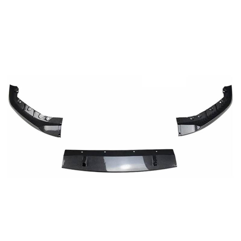 Frontspoiler Für 5 Series 525i 530i 2017 2018 2019 2020 Guard Body Kit G30 G31 Sport Frontschürze Lippe Spoiler Splitter Diffusor Abdeckung Spoilerlippe(Carbon Look B) von ODKBFG