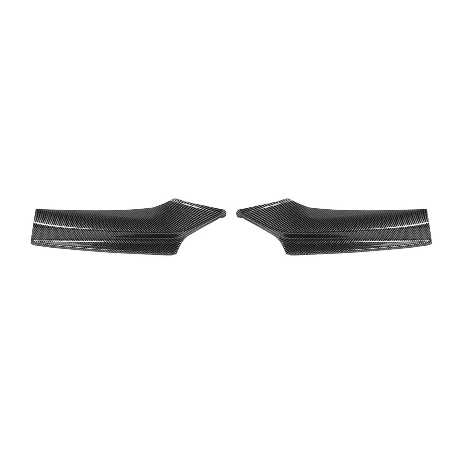 Frontspoiler Für 5 Series F10 F11 Sport 2010–2016 Paar Frontspoilerlippe Reduziert Den Windwiderstand, Stoßfänger-Ecksplitter Spoilerlippe(Carbon) von ODKBFG