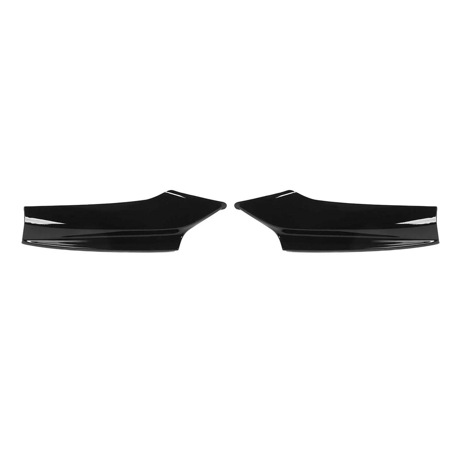 Frontspoiler Für 5 Series F10 F11 Sport 2010–2016 Paar Frontspoilerlippe Reduziert Den Windwiderstand, Stoßfänger-Ecksplitter Spoilerlippe(Schwarz) von ODKBFG