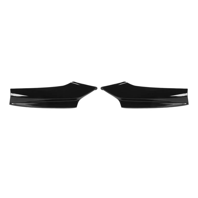 Frontspoiler Für 5 Series F10 F11 Sport 2010–2016 Paar Frontspoilerlippe Reduziert Den Windwiderstand, Stoßfänger-Ecksplitter Spoilerlippe(Schwarz) von ODKBFG