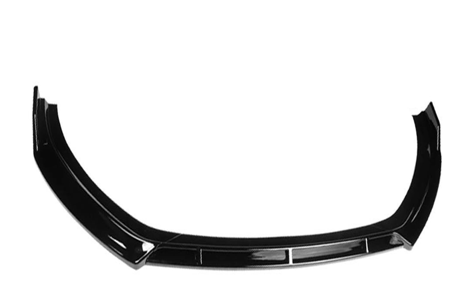 Frontspoiler Für A3 8V Standard Für Edition 2017 2018 2019 2020 Auto Front Stoßstange Splitter Lip Diffusor Körper Kit Spoiler Schutz Spoilerlippe(Gloss Black) von ODKBFG
