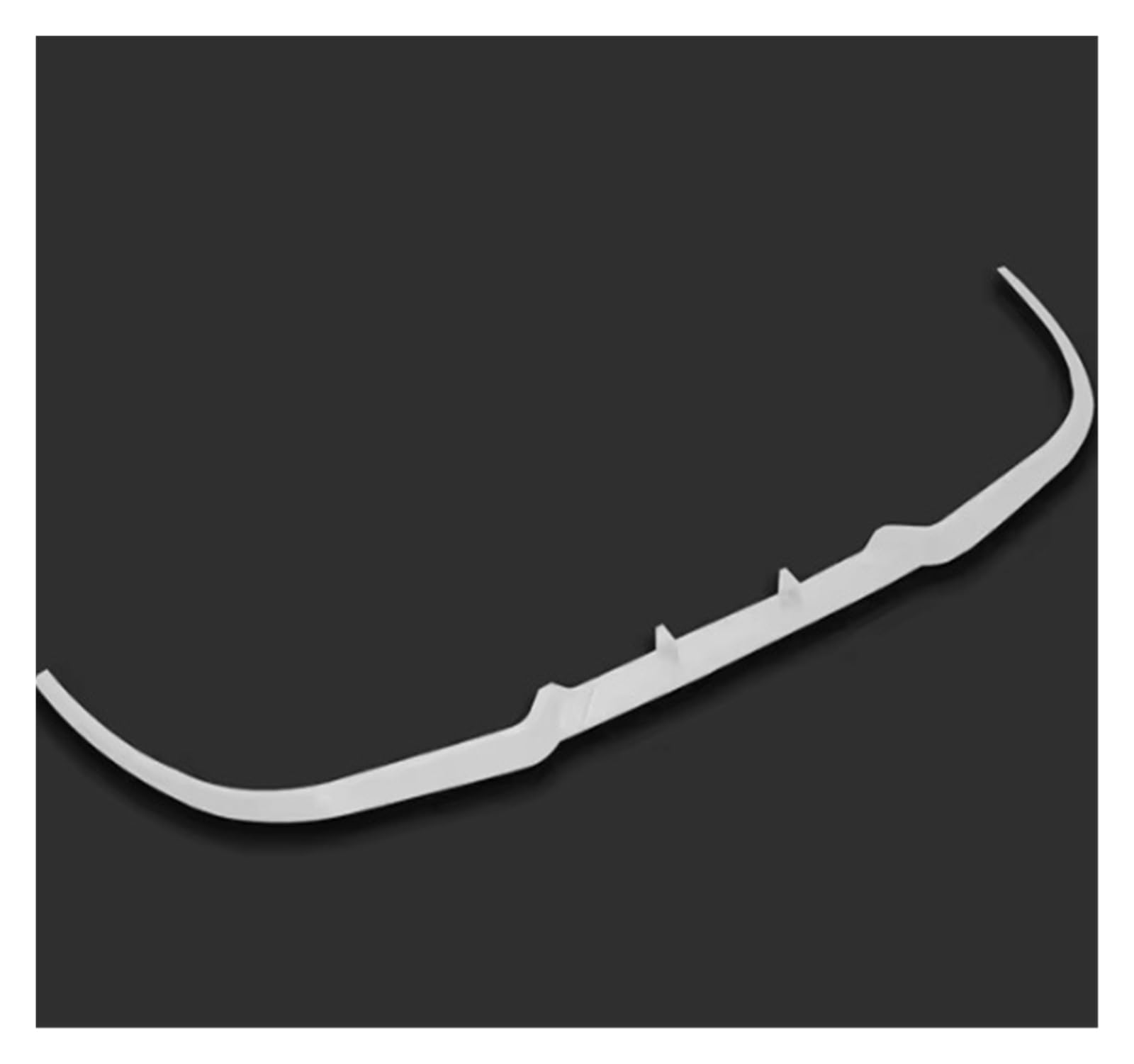 Frontspoiler Für A6 C6 S6 S Für Linie Für Cupra R FRONTSPOILER Lip Euro Spoilerlippe Universal 3-teilig Body Kit Spoilerlippe(Weiß) von ODKBFG