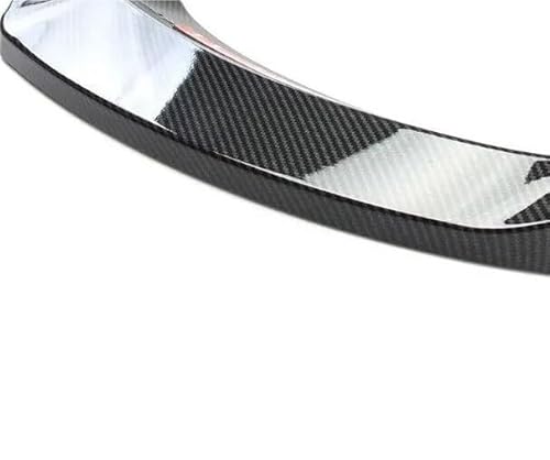Frontspoiler Für Benz C Klasse W204 2008-2014 C180 C200 C250 C300 C350 Sport Front Bumper Spoiler Lip Gloss Schwarz Carbon Faser Look Spoilerlippe(Kohlefaser-Optik) von ODKBFG