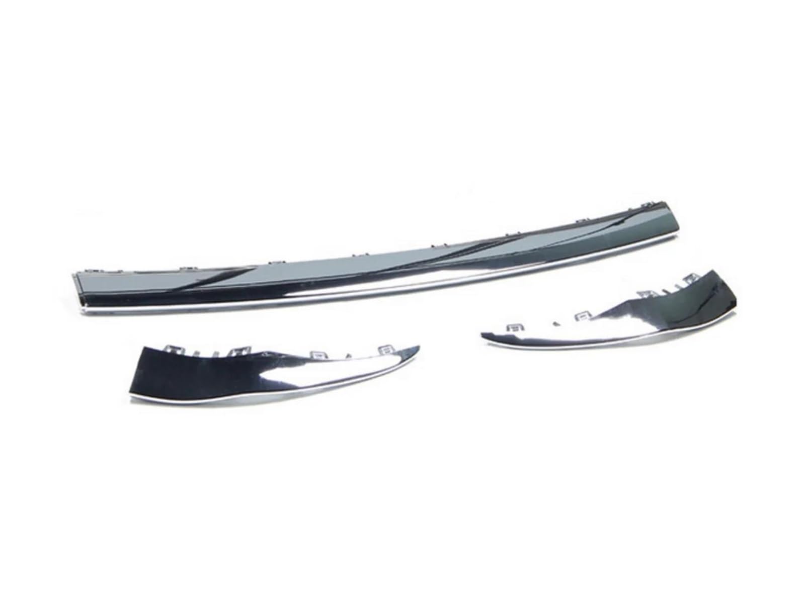 Frontspoiler Für Benz Für C-Klasse W205 2019-2020 Stoßstangenlippe Spoiler Splitter Zierleiste Verchromt Spoilerlippe(Black M) von ODKBFG
