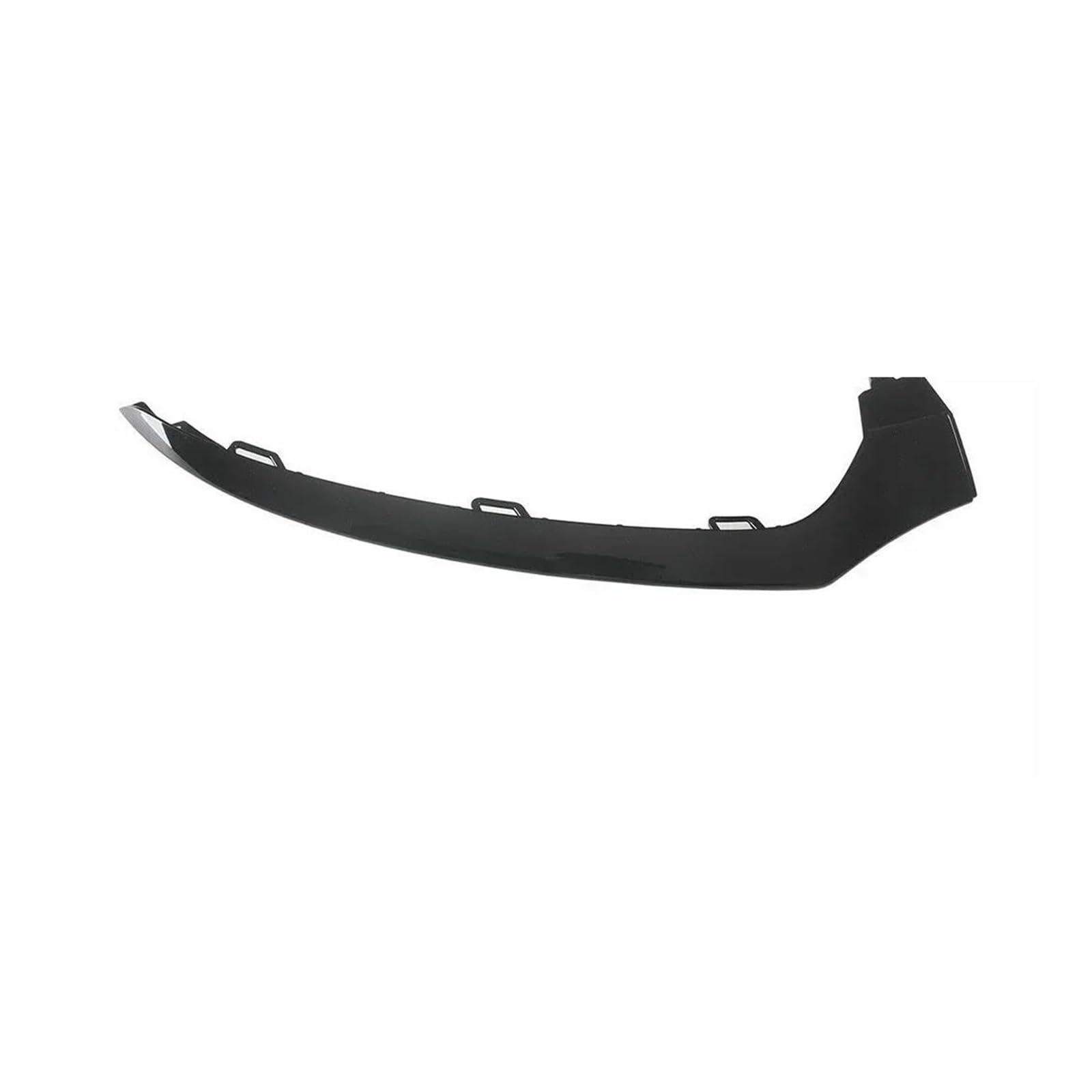 Frontspoiler Für Benz Klasse C W205 2014-2018 Front Stoßstange Unterlippe Zierleiste Chrom Auto Body Kit Zubehör Glänzend Schwarz Spoilerlippe(Glossy Black Left) von ODKBFG