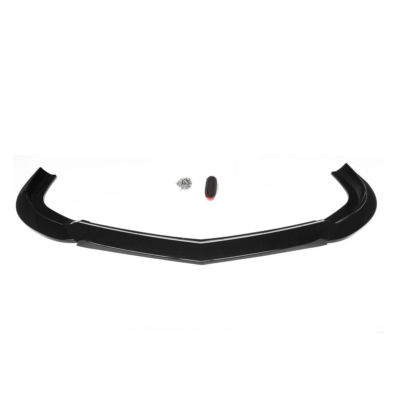 Frontspoiler Für Benz W204 C Klasse Limousine C63 Für AMG 2008-2011 Auto Front Stoßstange Spoiler Lip Unteren Splitter Klinge Körper Kit Spoilerlippe(Glossy Black) von ODKBFG