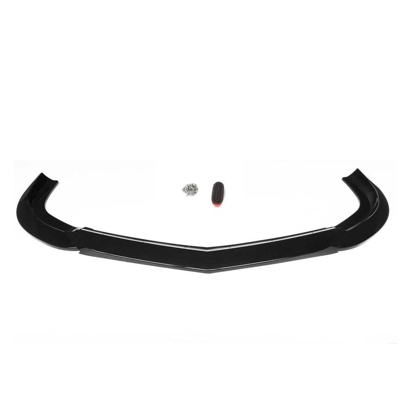Frontspoiler Für Benz W204 C Klasse Limousine C63 Für AMG 2008-2011 Auto Front Stoßstange Spoiler Lip Unteren Splitter Klinge Körper Kit Spoilerlippe(Glossy Black) von ODKBFG