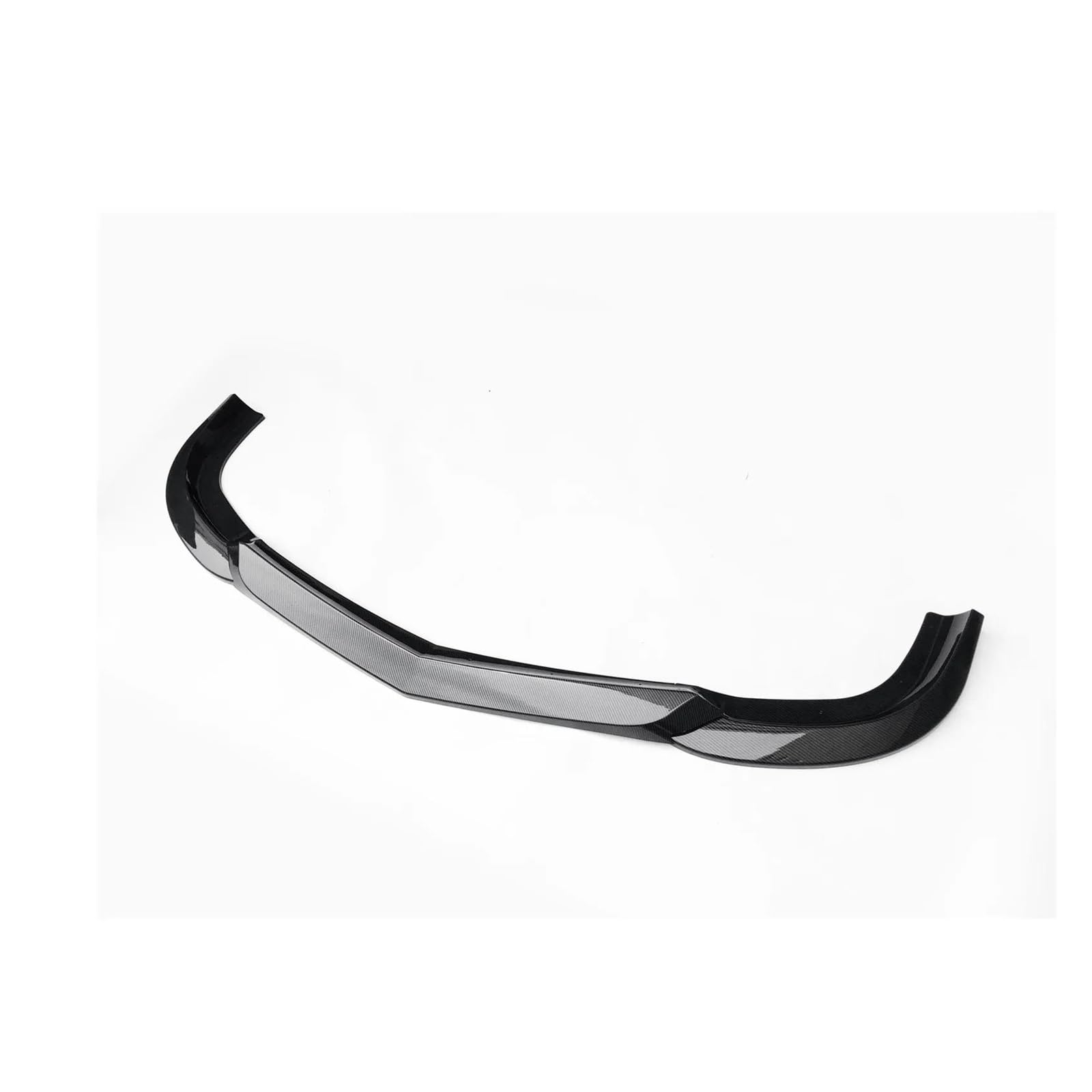 Frontspoiler Für Benz W204 C Klasse Limousine C63 Für AMG 2008-2011 Auto Front Stoßstange Spoiler Lip Unteren Splitter Klinge Körper Kit Spoilerlippe(Kohlefaser-Optik) von ODKBFG