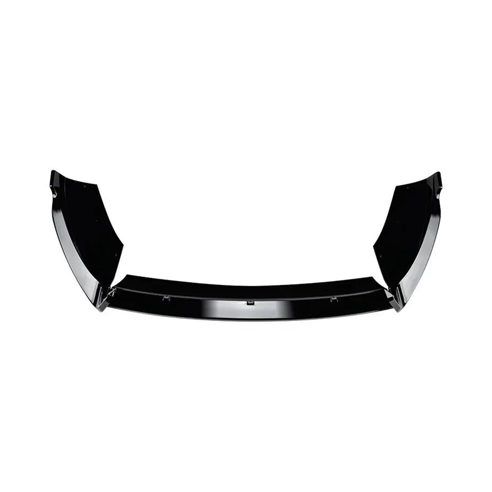 Frontspoiler Für Ford Für Fiesta MK6 ST 2012-2017 Für B-Max B232 Splitter Lip Spoiler Diffusor Schutz Körper Kits Abdeckung Trim Tuning Auto Vordere Stoßstange Spoilerlippe(Gloss Black) von ODKBFG