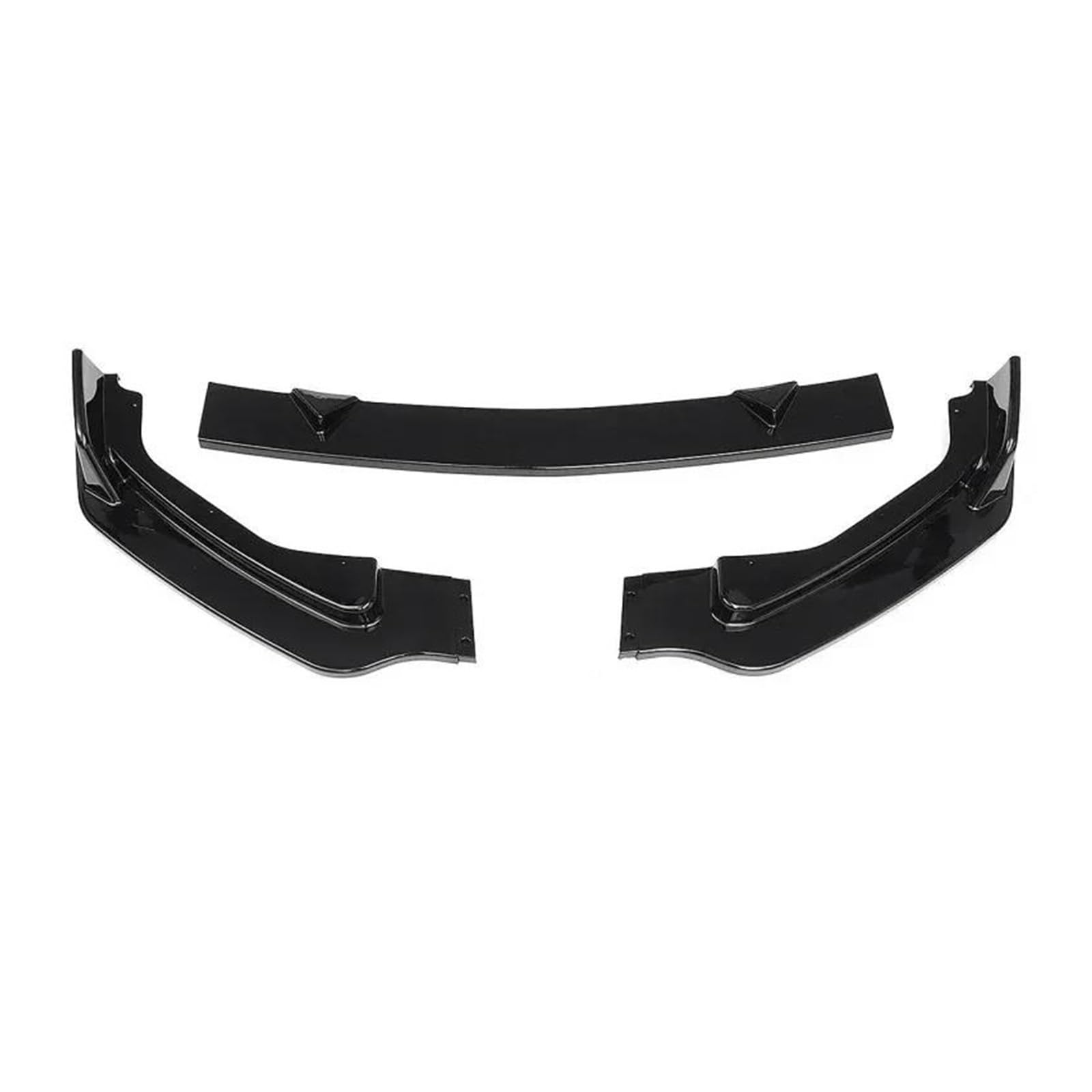Frontspoiler Für Infiniti Q50 2014-2017 Auto Vorderen Stoßfänger Lip Spoiler Diffusor Auto Körper Kit Stoßstange Schutz Schutz Spoilerlippe(Glossy Black) von ODKBFG