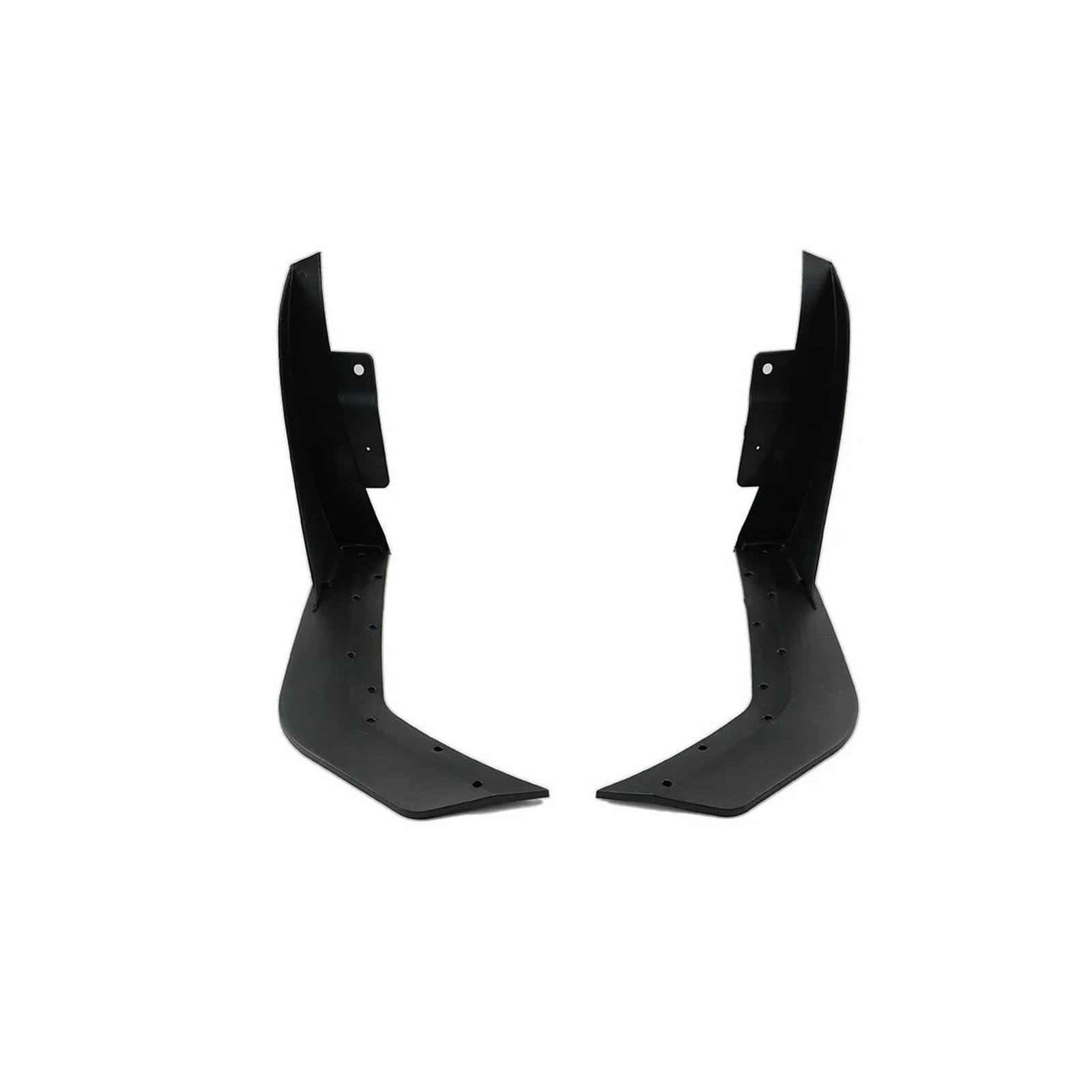 Frontspoiler Für MP Concepts Für Mustang GT500 Stil Frontstoßstange Frontspoilerlippe Seitensplitter Diffusor Spoiler Spoilerlippe(Corner Matte Black) von ODKBFG