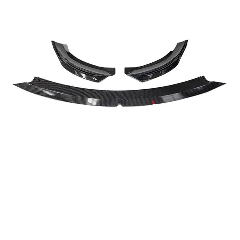 Frontspoiler Für Tesla Für Modell 3 Y 2017+ 2019 2020 2021 2022 2023 Frontschürze Lippe Kinn Diffusor Body Kit Spoiler Deflektor Tuning Zubehör Spoilerlippe(3 Carbon Black) von ODKBFG