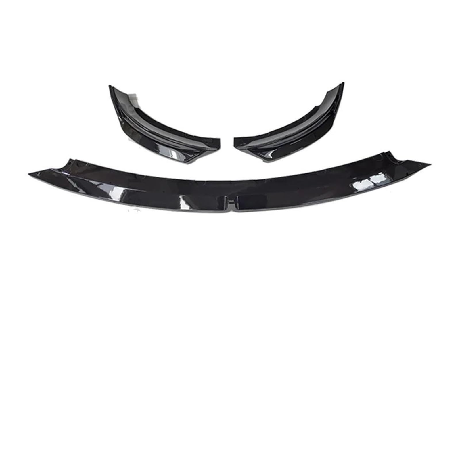 Frontspoiler Für Tesla Für Modell 3 Y 2017+ 2019 2020 2021 2022 2023 Frontschürze Lippe Kinn Diffusor Body Kit Spoiler Deflektor Tuning Zubehör Spoilerlippe(3 Glossy Black) von ODKBFG