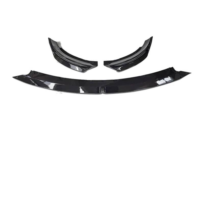 Frontspoiler Für Tesla Für Modell 3 Y 2017+ 2019 2020 2021 2022 2023 Frontschürze Lippe Kinn Diffusor Body Kit Spoiler Deflektor Tuning Zubehör Spoilerlippe(3 Glossy Black) von ODKBFG