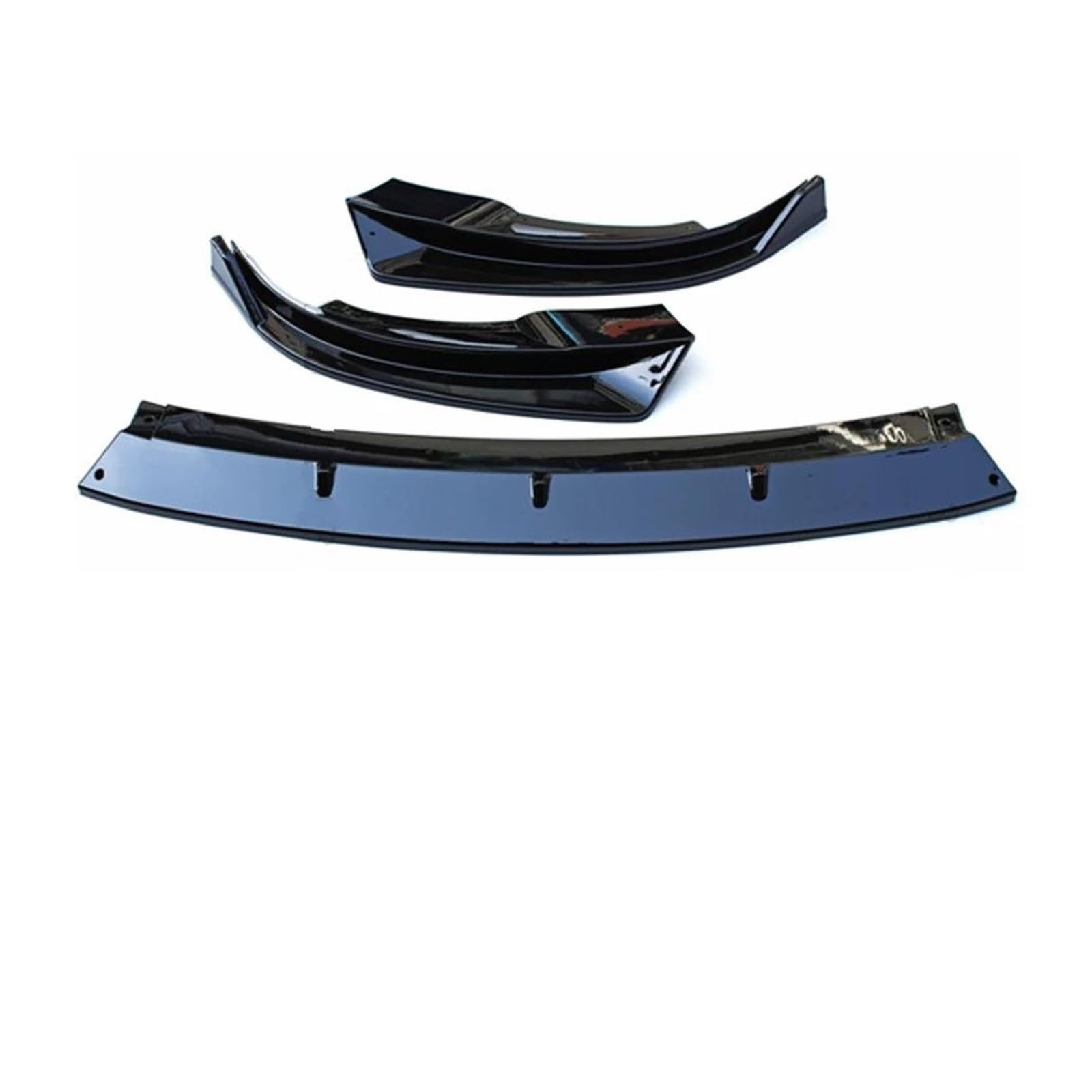 Frontspoiler Für Tesla Für Modell 3 Y 2017+ 2019 2020 2021 2022 2023 Frontschürze Lippe Kinn Diffusor Body Kit Spoiler Deflektor Tuning Zubehör Spoilerlippe(Y Glossy Black) von ODKBFG