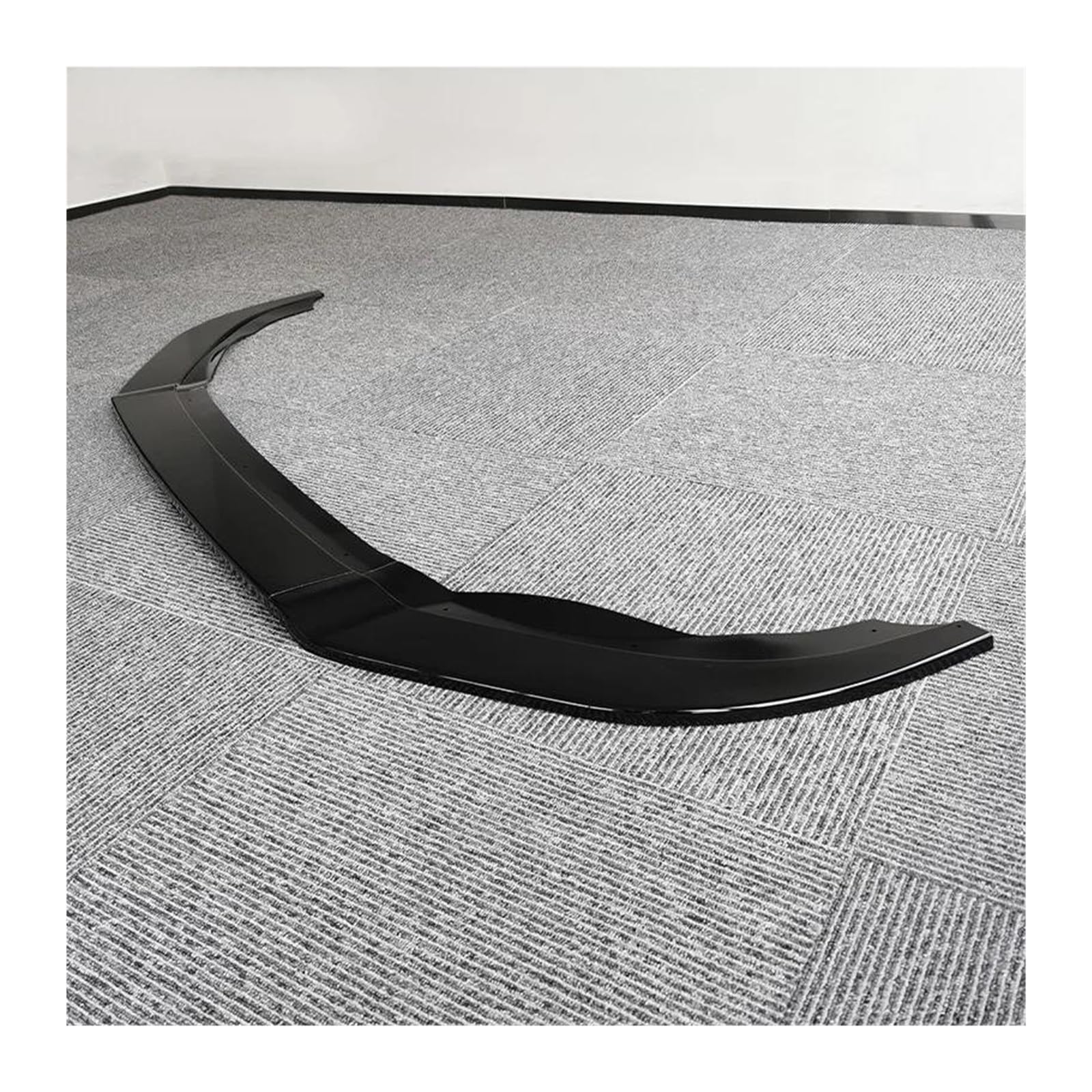 Frontspoiler Für VW Für Golf 6 Für MK6 R R20 2008-2013 Front Stoßstange Splitter Lip Diffusor Körper Kit Spoiler Schutz Nachrüstung Spoilerlippe(Gloss Black) von ODKBFG
