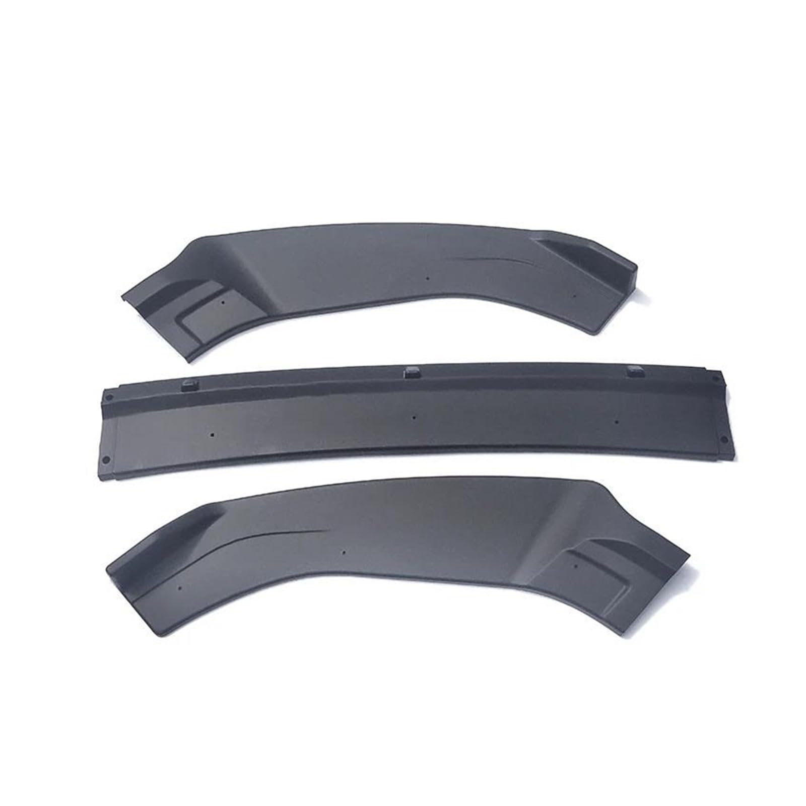 Frontspoiler Für VW Für Golf 7 MK7 7,5 R Für GTI Für GTD 14-19 Front Stoßstange Splitter Spoiler Schutz Platte Lip Body Kit Carbon Oberfläche Spoilerlippe(Matt-schwarz) von ODKBFG