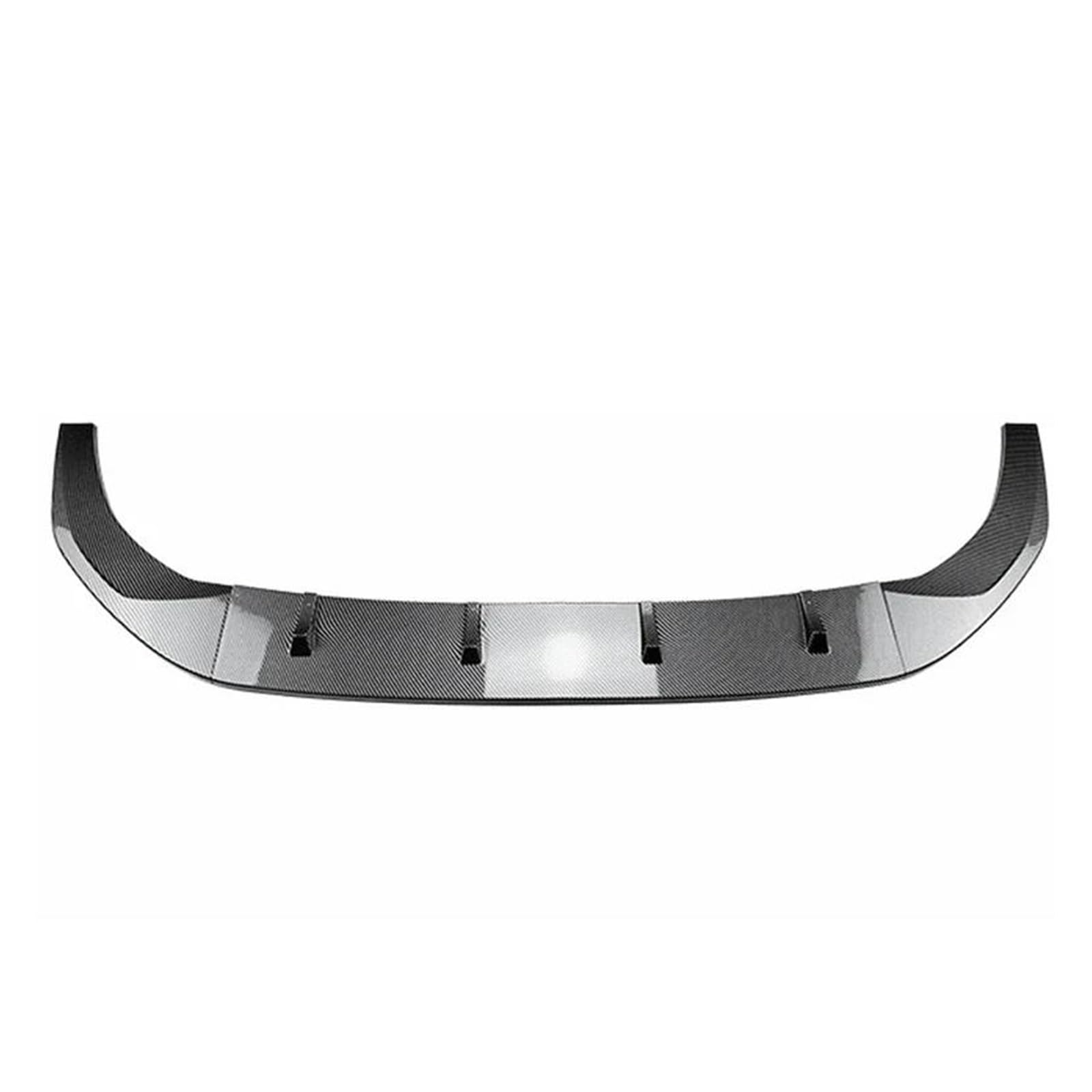 Frontspoiler Für VW Für Golf 7 MK7 MK7.5 Für GTI Für GTD R Für 2012-2017 Unterer Splitter-Diffusor Außenkörper-Kit Auto-Frontstoßstange Canard Lip Spoilerlippe(Carbon Look) von ODKBFG