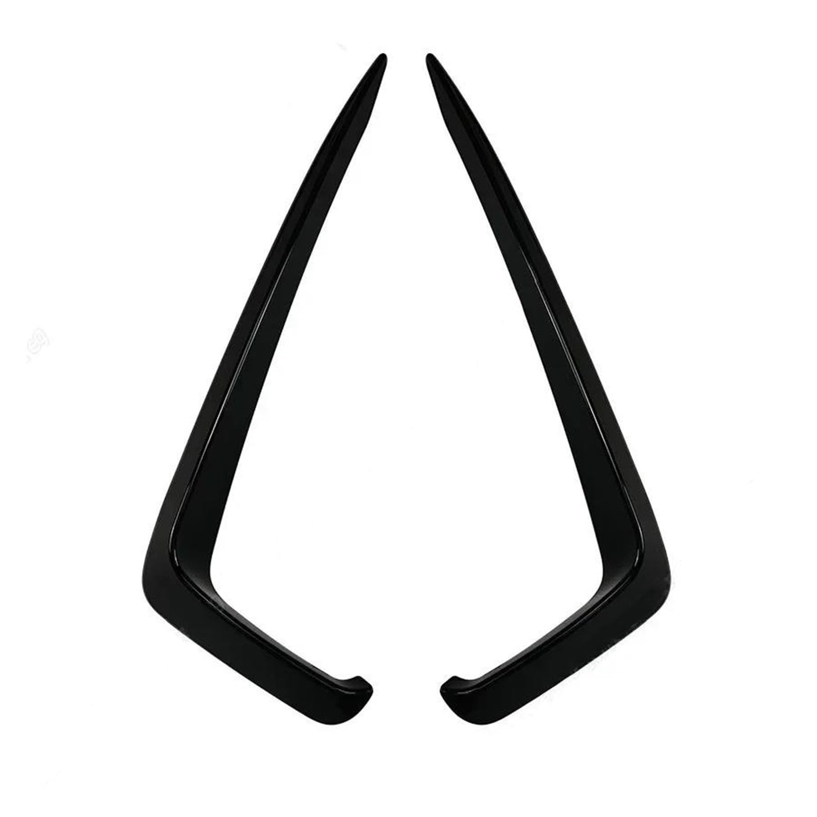 Frontspoiler Für VW Für Jetta MK7 2019 2020 2021 2022 Auto Front Stoßstange Lip Splitter Spoiler Hinten Seite Fenster Jalousie Shutter Körper Kits Tuning ABS Spoilerlippe(Bumper Gloss Black) von ODKBFG