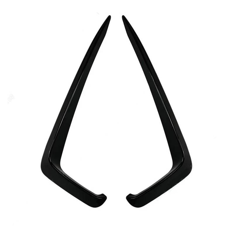 Frontspoiler Für VW Für Jetta MK7 2019 2020 2021 2022 Auto Front Stoßstange Lip Splitter Spoiler Hinten Seite Fenster Jalousie Shutter Körper Kits Tuning ABS Spoilerlippe(Bumper Gloss Black) von ODKBFG