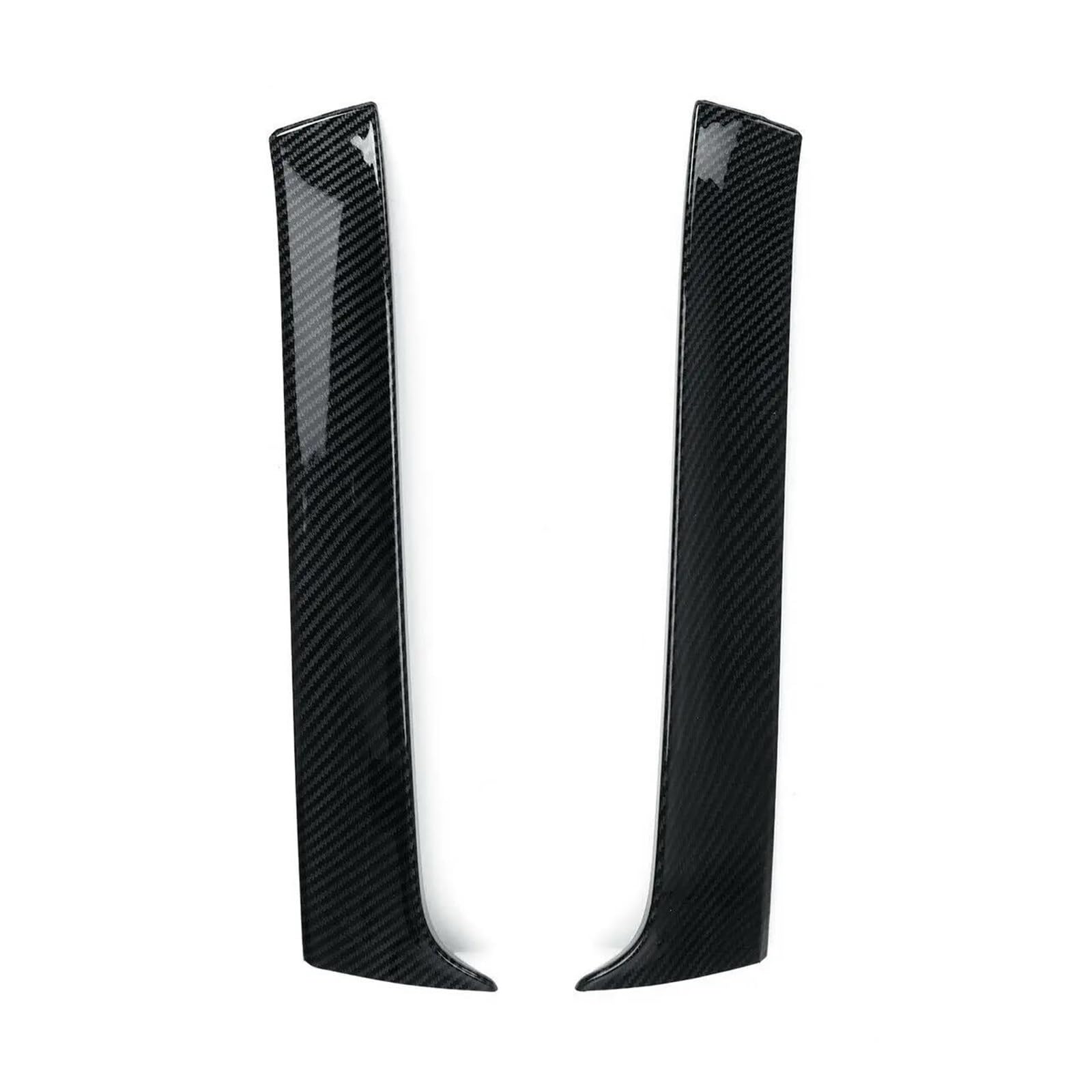 Frontspoiler Heckscheibenverkleidung Kofferraumspoiler Seitenflügel Heckklappenabdeckung Splitter Für VW Für Golf 7 7.5 MK7 MK7.5 2014-2019 Variant Wagon Spoilerlippe(Kohlefaser-Optik) von ODKBFG