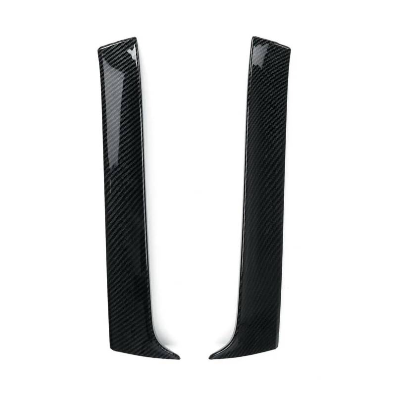 Frontspoiler Heckscheibenverkleidung Kofferraumspoiler Seitenflügel Heckklappenabdeckung Splitter Für VW Für Golf 7 7.5 MK7 MK7.5 2014-2019 Variant Wagon Spoilerlippe(Kohlefaser-Optik) von ODKBFG