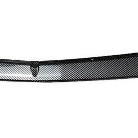 Frontspoiler Matt Glänzend Schwarze Frontlippe Für 2015-2021 Für Ford Für Mustang GT500 Stil Frontstoßstange Passend Mit Modifiziertem W GT500 AMMP Spoilerlippe(Kohlefaser-Optik) von ODKBFG