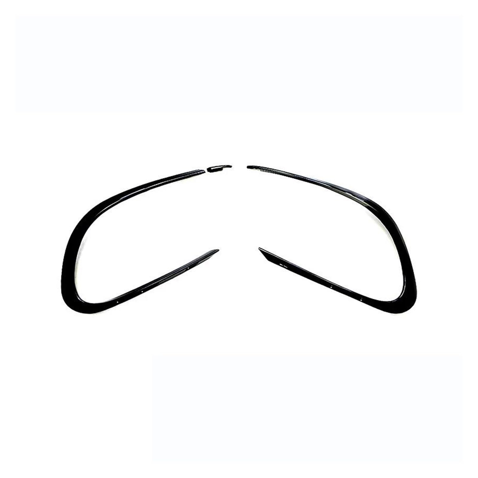 Frontspoiler Modifikationslippen-Windblatt Umgeben Von Der Frontstange Für Benz C117 X117 Für CLA 200 220 Für AMG Für Paket 2016–2019 Schwarz Spoilerlippe(No.1 Black) von ODKBFG