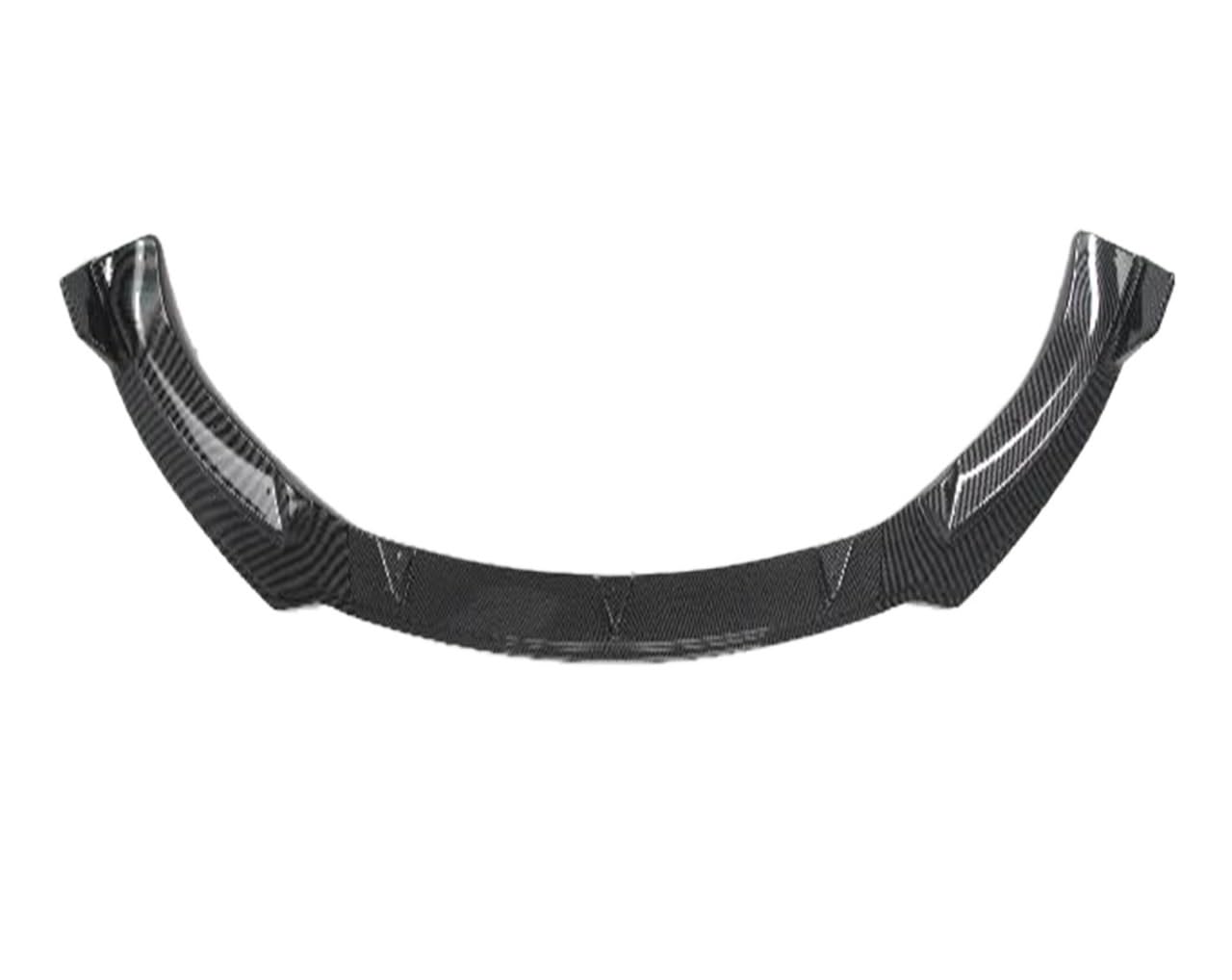 Frontspoiler Modifiziertes M3-Zubehör Frontspoilerlippe Kinn Für Tesla Für Modell 3 Y Body Kit Spoiler Deflektor Tuning Unterer Diffusorschutz ABS Spoilerlippe(Y Glossy Carbon) von ODKBFG