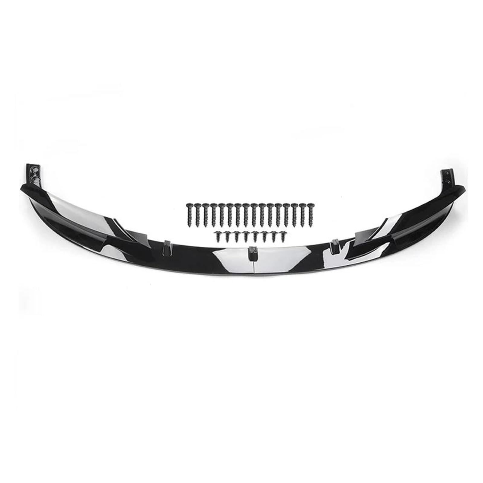 Frontspoiler Passend Für 3er F30 F35 2012–2018 Stil Auto Frontstoßstange Lip Splitter Spoiler Diffusor Schutz Body Kit Spoilerlippe(Glossy Black) von ODKBFG