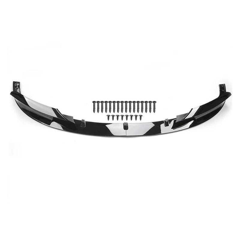 Frontspoiler Passend Für 3er F30 F35 2012–2018 Stil Auto Frontstoßstange Lip Splitter Spoiler Diffusor Schutz Body Kit Spoilerlippe(Glossy Black) von ODKBFG
