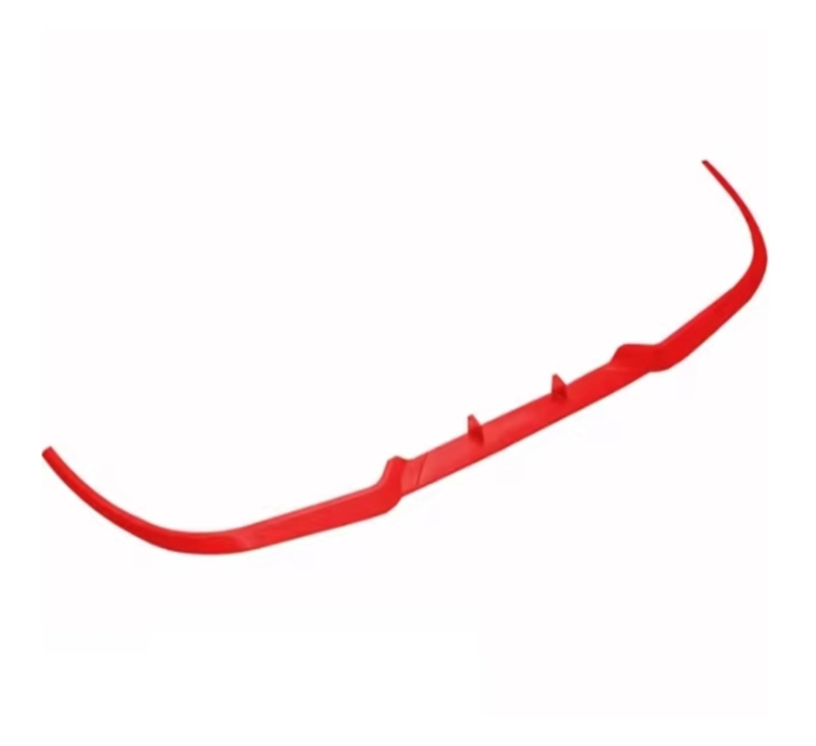 Frontspoiler Universal 3 Pcs Body Kit Sport Auto Zubehör Tuning Für Mini Für Cooper Für Cupra R Front Spoiler Front STOßSTANGE Lip Spoiler Lippe Spoilerlippe(Rot) von ODKBFG