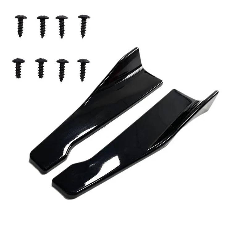Frontspoiler Universal Auto Vorne Hinten Stoßstange Streifen Lippe Spoiler Diffusor Splitter Kratzschutz 48CM Länge Für Etc. Spoilerlippe(A) von ODKBFG