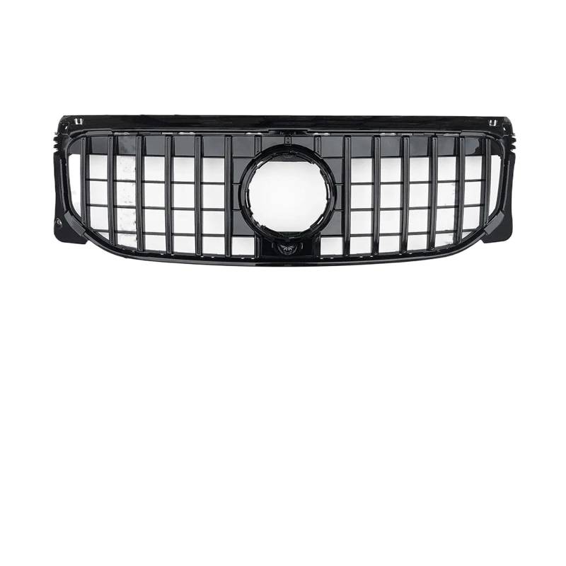 Kühler Frontgrill Für Stoßstange, Renngrill Für AMG Line GT Diamond Style Tuning Hood Mesh Für Benz Für GLB X247 W247 2019-2022 220 250 Grill(G Black) von ODKBFG