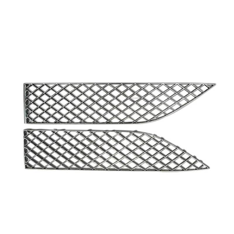 Kühler Frontstoßstangengrill Kühlergrill Mit Acc 36A807675L 36A807676E Silber Schwarz Auto-Styling Für Bentley Für Bentayga 2021-2022 Grill(Silver no Acc) von ODKBFG
