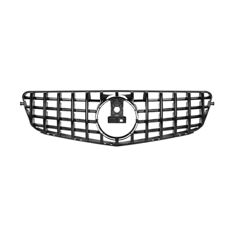 Kühler Für Benz C W204 C43 2007-2014 C180 C200 C250 C300 Für AMG GT Diamant Tuning Front Stoßstange Kühlergrill Haube Grill Grill(Style E) von ODKBFG