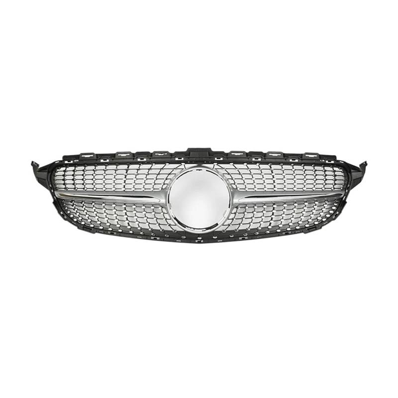 Kühler Für Benz C W205 C205 S205 2015-2018 C180 C200 C250 C260 C300 Frontgrill Racing Grill Diamant Stil Mesh Grill(Style C) von ODKBFG