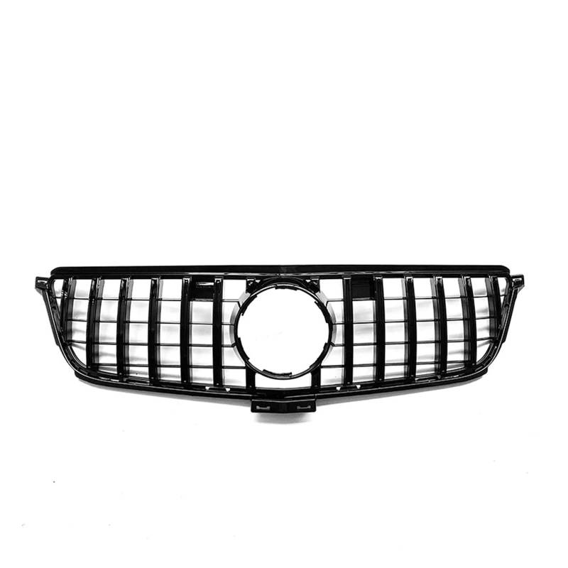 Kühler Für Benz W166 ML Klasse GT ML350 ML400 2012 2013 2014 2015 Auto Kühlergrill Grill Oberen Stoßfänger Haube Mesh Body Kit Grill(Schwarz) von ODKBFG
