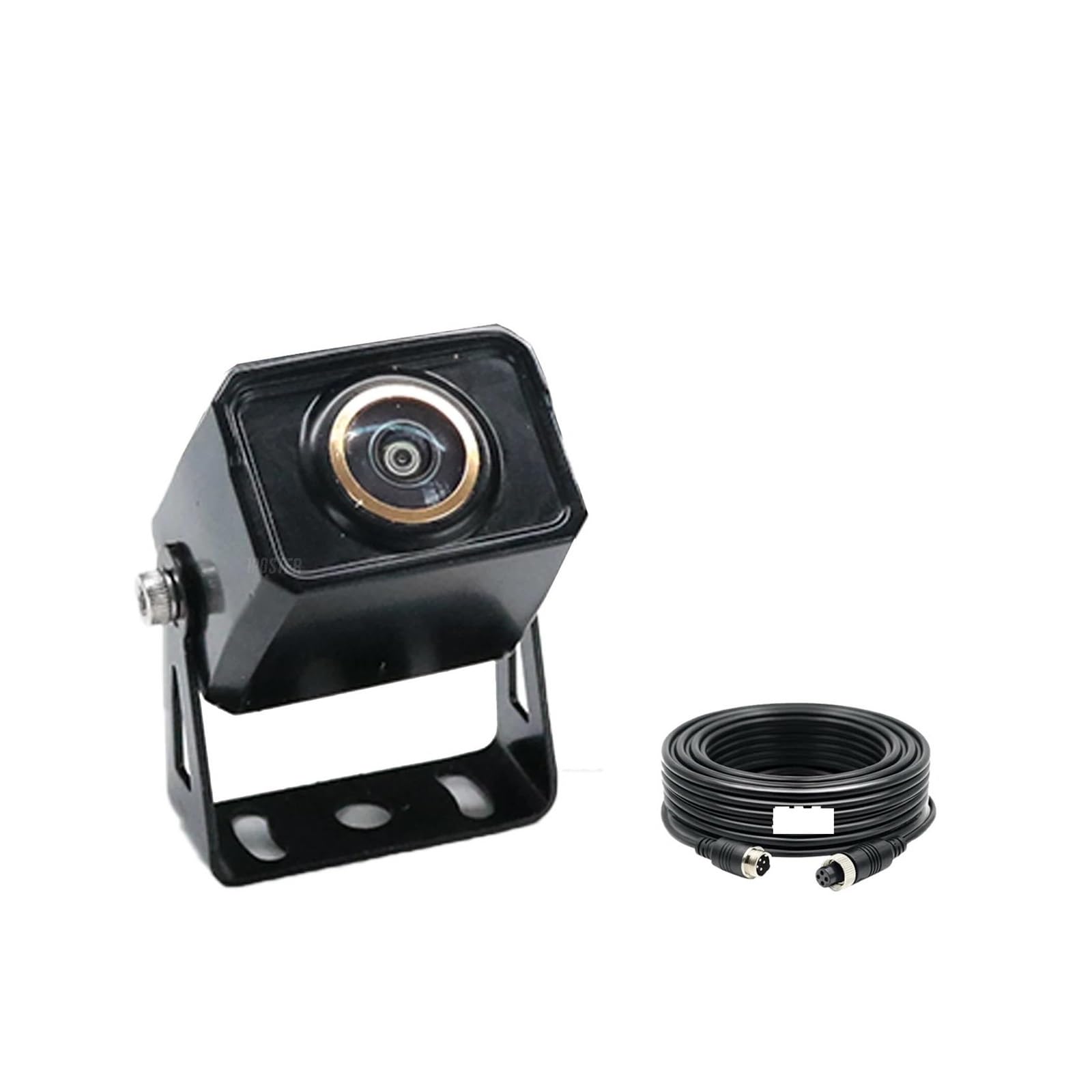 Rückansicht Kamera Auto Rückansicht Kamera Nacht Für Vision Wasserdicht Fahrzeug Rückfahr Für Caravan AHD 720P PAL 4Pin Fisheye Objektiv HD Für Mini Größe Rückfahrkamera(Camera with 5m) von ODKBFG