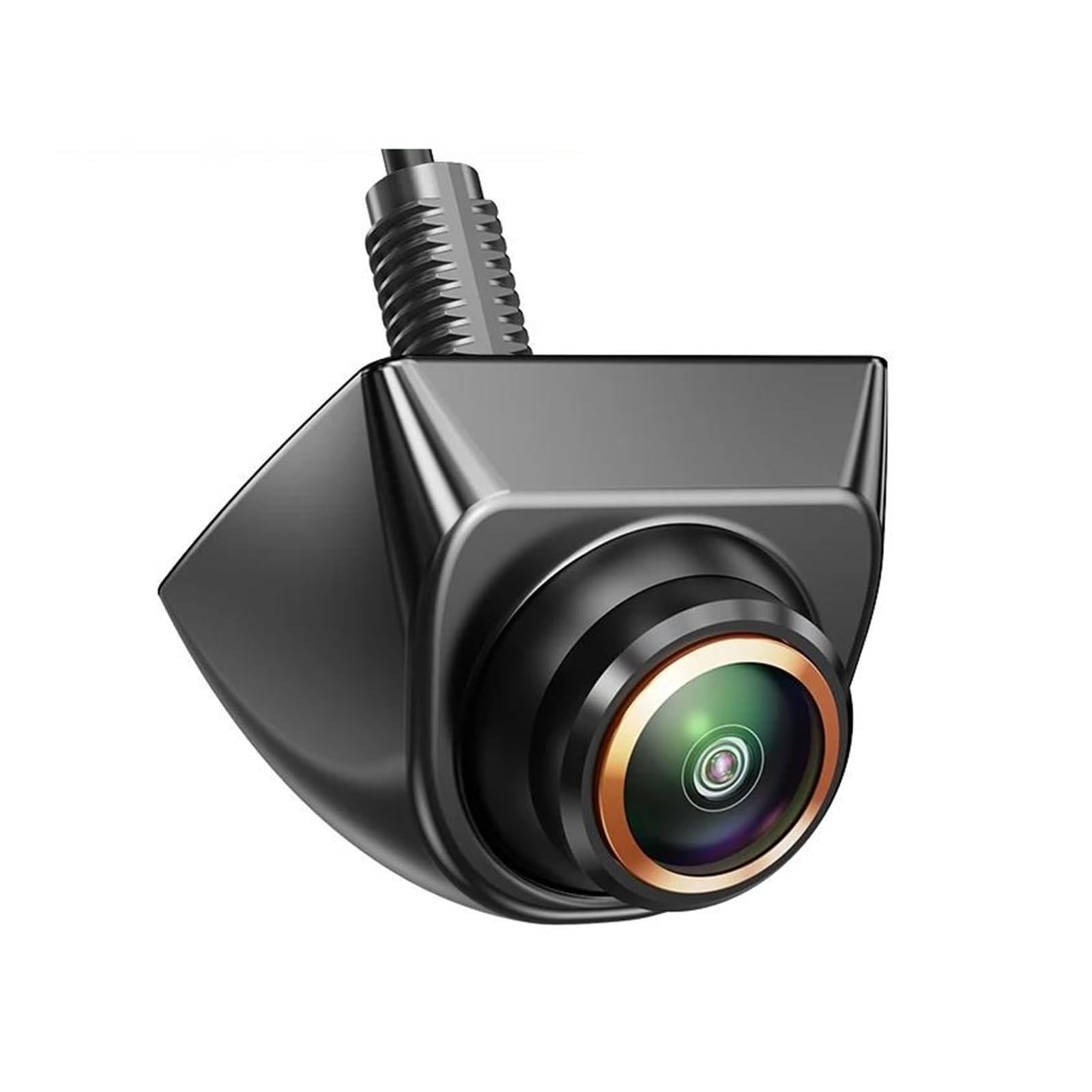 Rückansicht Kamera Auto-Rückfahrkamera 170 ° Fisheye Goldene Linse Full HD Nachtansicht Für Sicht Fahrzeug Rückfahrkameras Vorne G899 AHD 1920 X 1080P Rückfahrkamera(Black-AHD1080P) von ODKBFG