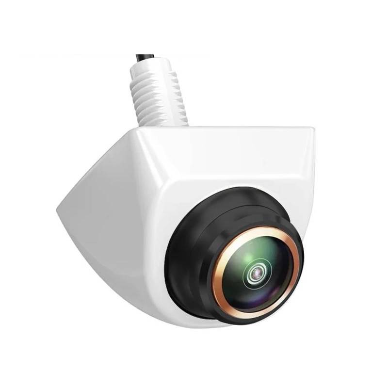 Rückansicht Kamera Auto-Rückfahrkamera AHD-Auto-Rückfahrkamera Rückfahrbild 1080P Hochauflösendes 170°-Weitwinkel-Nachtsicht-Fisheye-Objektiv Rückfahrkamera(White-CVBS-AHD1080P) von ODKBFG