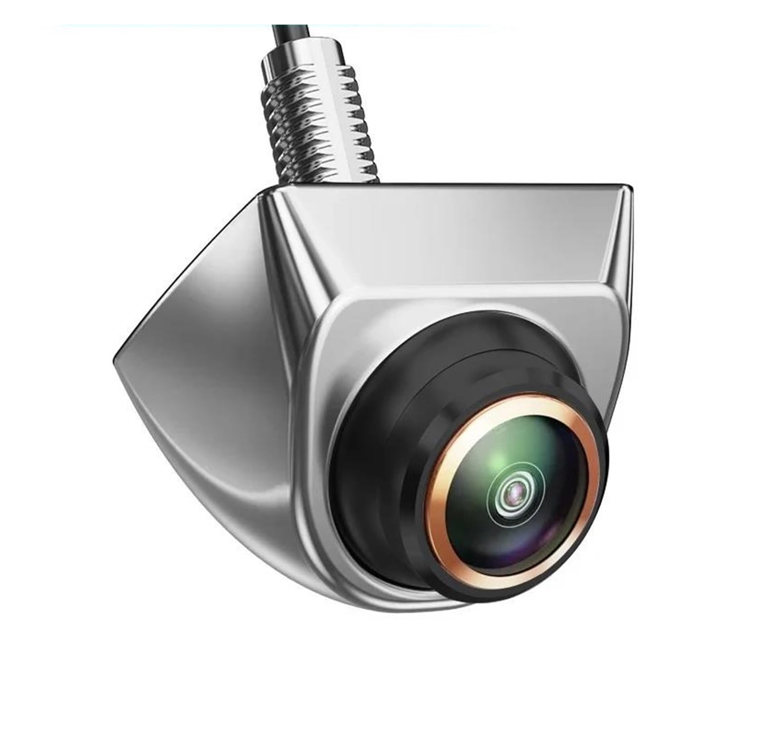 Rückansicht Kamera Auto Rückfahrkamera Auto Rückfahrkamera AHD CVBS 1080P Full HD Rückfahrbildkamera 170° Weitwinkel Nachtsicht Fisheye Len Rückfahrkamera(Silver-CVBS-AHD720P) von ODKBFG