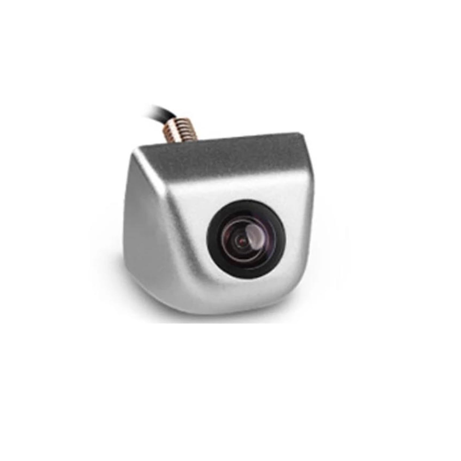 Rückansicht Kamera Auto-Rückfahrkamera Mit Schraube Externe CCD-High-Definition-Rückfahrkamera 170 ° Weitwinkel-Auto-Nachtsicht Wasserdichtes Metall Rückfahrkamera(Silber) von ODKBFG