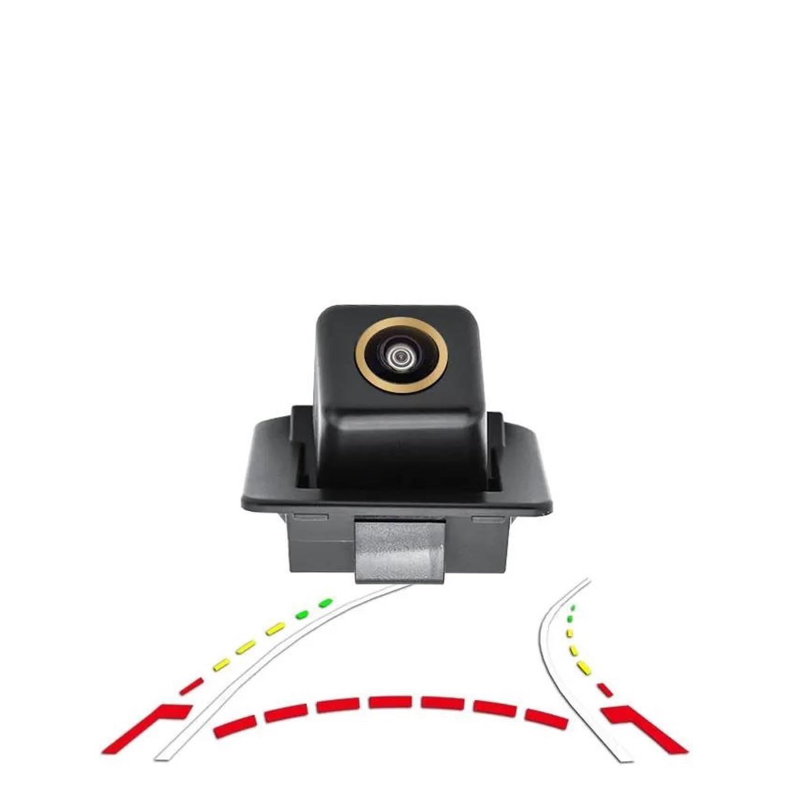 Rückansicht Kamera Fahrzeug Rückansicht Kamera 1080P AHD HD 170 Grad Für Benz S Klasse W204 W212 W221 Auto Nachtsicht Reverse Kamera Wasserdicht Rückfahrkamera(Dynamic-180 de) von ODKBFG