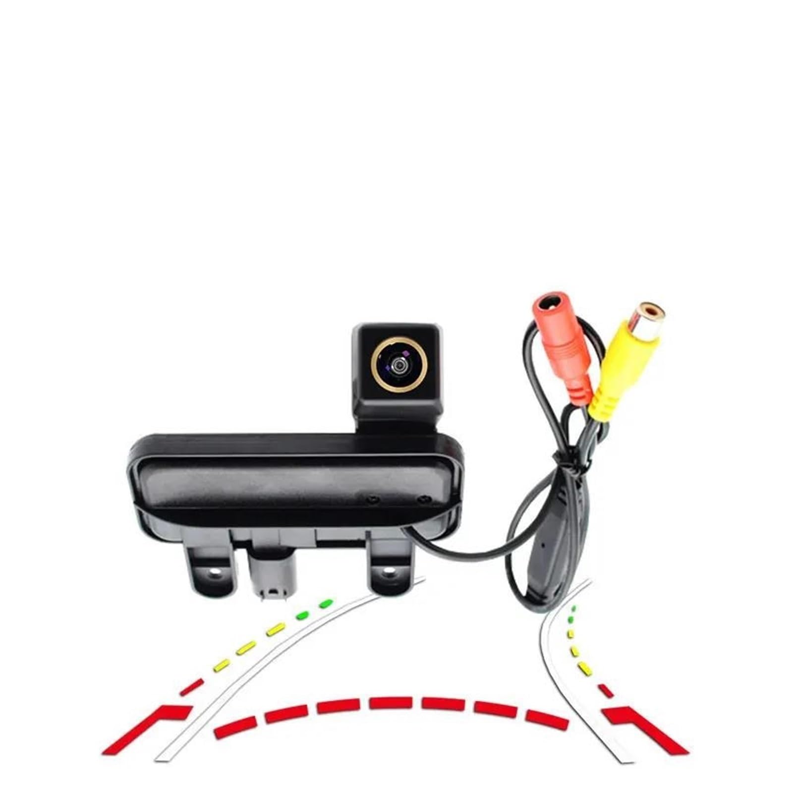 Rückansicht Kamera Für Benz Für E-Klasse W212 S212 C207 W207 A207 E200 E220 E250 E300 E350 E400 E500 AHD 1080P HD 180 Grad Rückansicht Kamera Rückfahrkamera(Dynamic-155 de) von ODKBFG